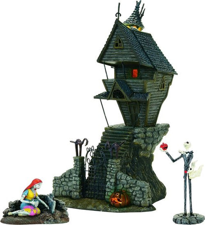 Department 56 - Jack Skellington's House | Enchanting Halloween Decor - 3-Inch Size