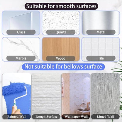 Adhesive Hooks - Waterproof Self-Adhesive Wall Hooks for Bathroom & Kitchen | 18 Pack, 40 lb Capacity