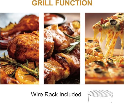 Emerson MWG1191SB 1.1 Cu. Ft. Microwave - 1100W Power, Built-In Grill, Stainless Steel, LED Timer