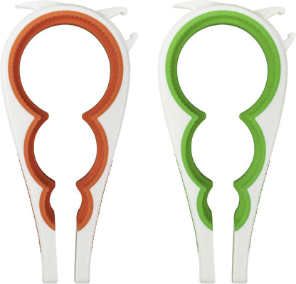 Skiennix Jar Opener & Can Opener - 5-in-1 Tool for Weak Hands, Ideal for Seniors with Arthritis