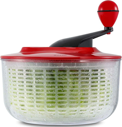 Salad Spinner - Skiennix 5L Capacity Lettuce Spinner | Easy to Clean, BPA-Free, Ideal for Vegetables & Fruits