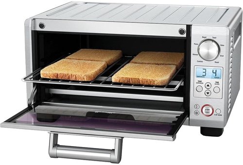 Breville BOV450XL Mini Smart Oven - Versatile Countertop Toaster Oven in Brushed Stainless Steel