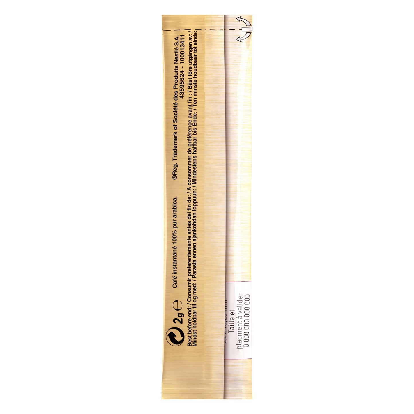 NESCAFE Gold Espresso 100% Arabica Ground Coffee Beans The Finest Instant Aroma Coffee Beverages Stickes for a Perfect Day Start (1 Box (25 Sticks))