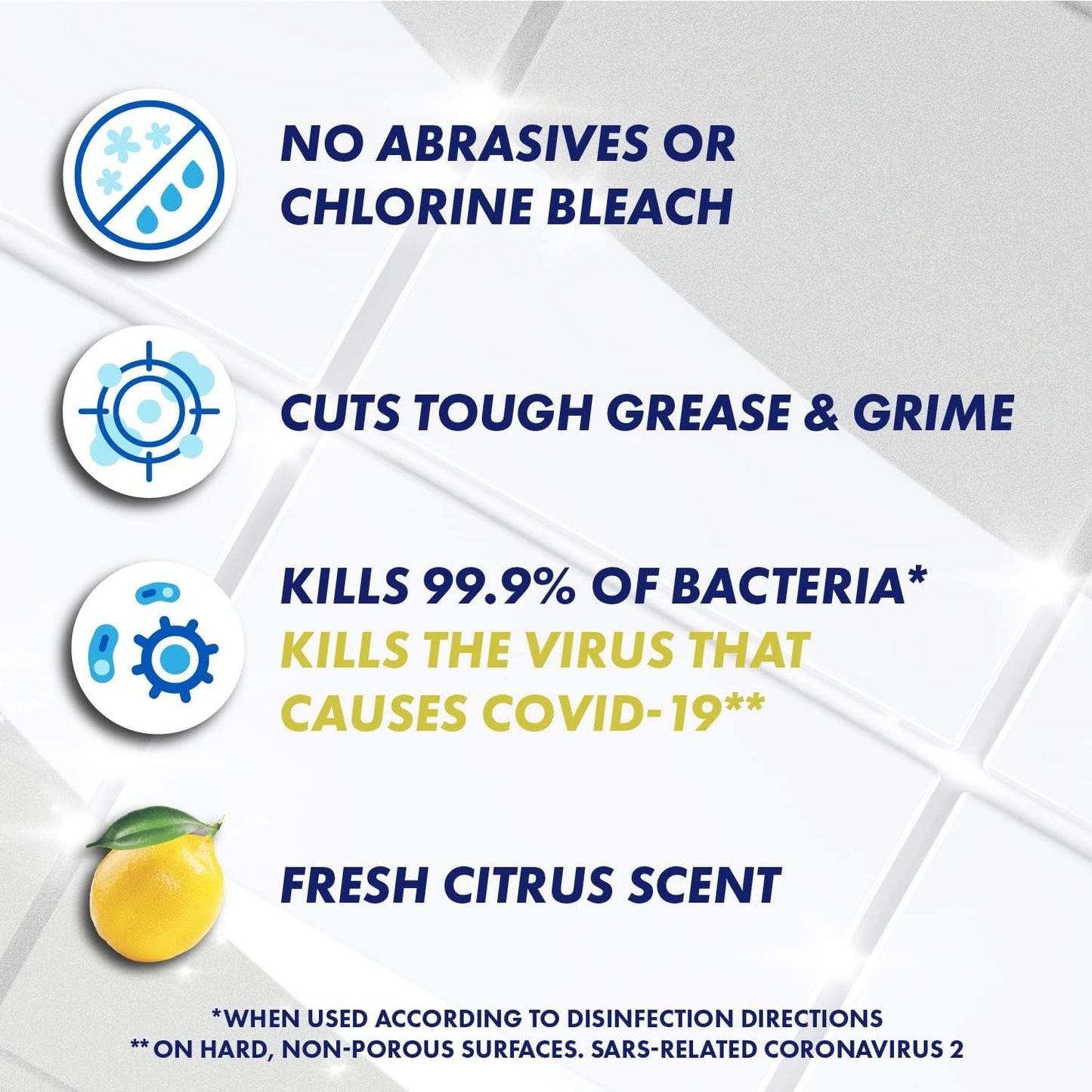 OxiClean 3-in-1 Deep Clean Disinfectant Spray - Multi-Purpose, 30 oz | Pack of 2