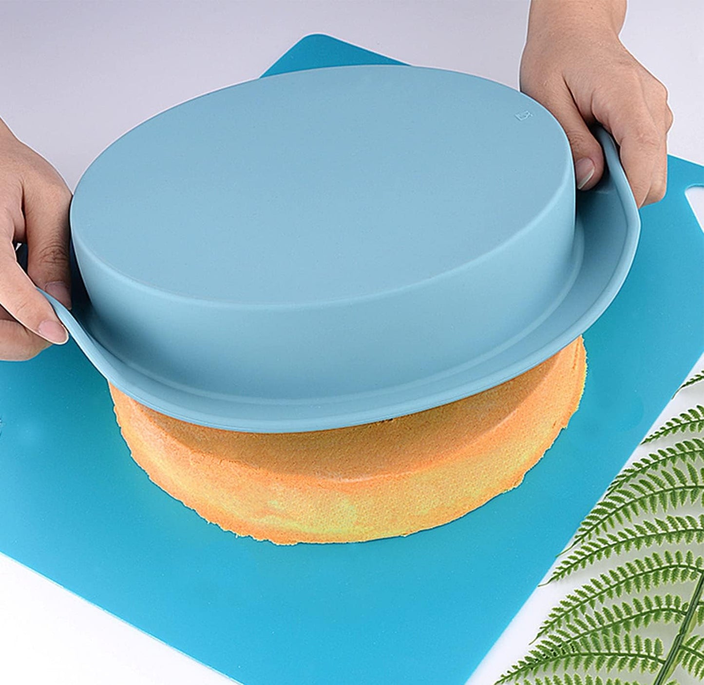 Skiennix 7-in-1 Silicone Bakeware Set - BPA-Free Kitchen Molds for Cakes, Muffins & Pies