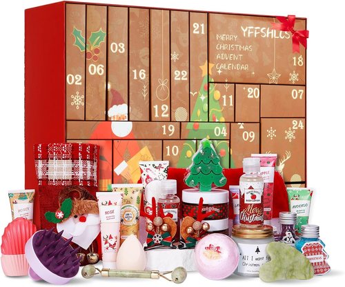 Advent Calendar 2025 - 24 Days of Beauty Gifts for Women | Perfect Countdown to Christmas