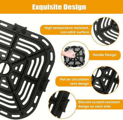COSORI Air Fryer Replacement Grill Pan - Non-Stick Crisper Plate for 5 QT Air Fryer | Dishwasher Safe Accessories