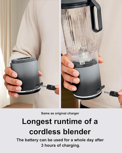 Ninja - Charger for Blast Max Portable Blender | Compatible Charging Cord for Smoothies, BC251