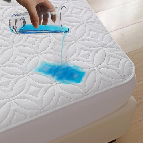 FELTYBED King Size Mattress Protector Waterproof, Soft Breathable Bed Mattress Cover with Deep Pocket 6"- 18", Noiseless & Washable Mattress Pad Cover for Home, Bedroom (White, King)