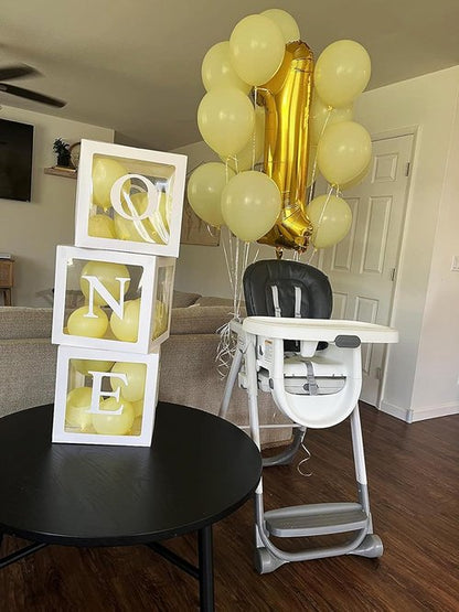 Gold Number Balloons 40 Inch - Big One Balloon for 1st Birthday | Perfect for Celebrations & Graduations