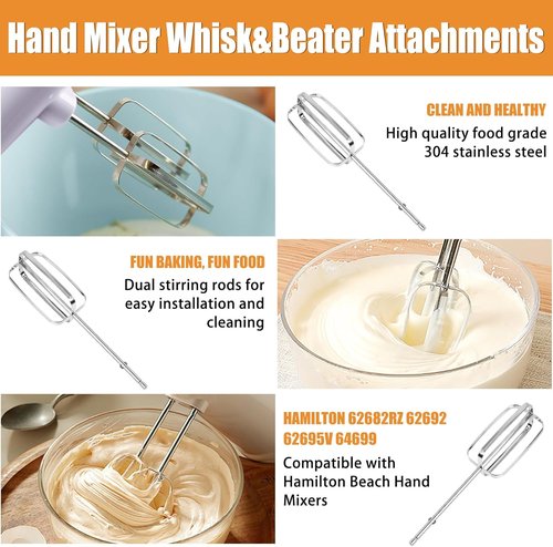 Hamilton Beach Hand Mixer Beaters - Durable Attachments for Effortless Mixing