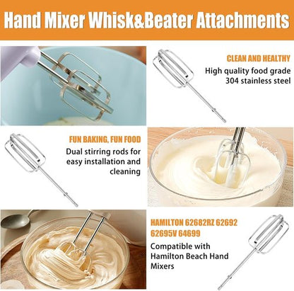 Hamilton Beach Hand Mixer Beaters - Durable Attachments for Effortless Mixing