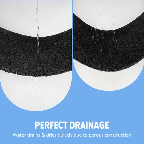 Hargiis Non-Slip Bathtub Mat, Anti Slip Shower Mat, Fast Drying Bathtub Mats, Foot Scrubber Mat, Anti Slip Mat for Tub, Floor, Bathroom, Kitchen, Home, Hotel (Black 32"×17")