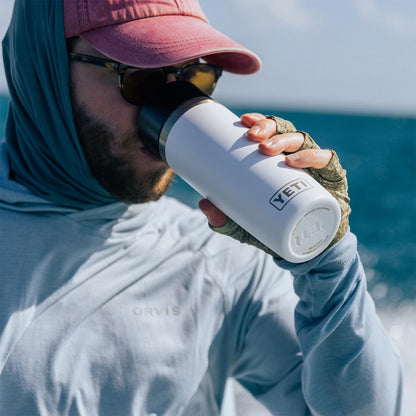 YETI Rambler 16 oz Travel Bottle - Stainless Steel, Vacuum Insulated, Leakproof Commuter Cap | Moon Dust