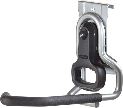 Rubbermaid Fasttrack Heavy-Duty Bicycle Storage Wall Hook - Vertical Bike Rack for Bikes Up to 50 lbs (4 Pack)