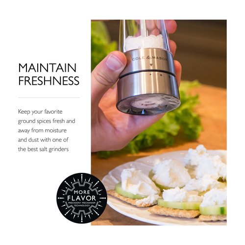 Cole & Mason Blyth Spice Rack Carousel, 16 Jar, Bamboo