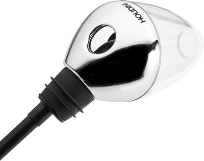Houdini Aerator & Pourer Wine Aerator, 6 inches, Stainless (W9112)