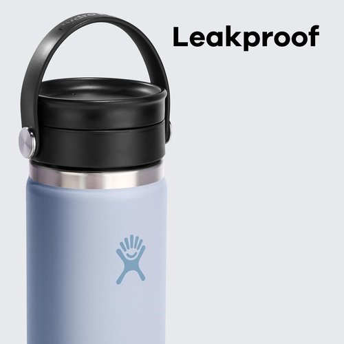 Hydro Flask Flex Sip Coffee Tumbler - Insulated, Leak-Proof Travel Mug | 16 Oz Reef Pink