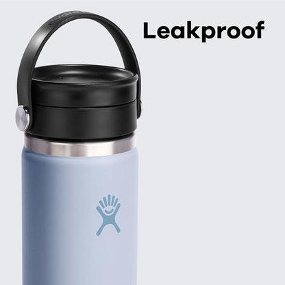 Hydro Flask Flex Sip Coffee Tumbler - Insulated, Leak-Proof Travel Mug | 16 Oz Reef Pink
