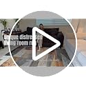 Modern Geometric Washable Area Rug 5x7 Feet - Distressed Multi Variation