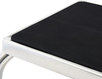 Vaunn Medical Foot Step Stool - Heavy-Duty 350lbs Capacity | Welded Steel Legs & Anti-Skid Rubber Platform