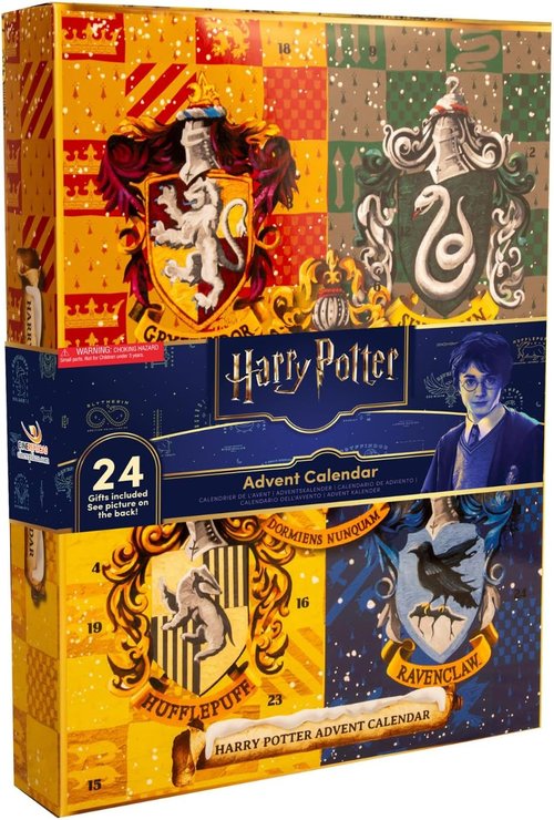 Cinereplicas Harry Potter Advent Calendar 2025-24 | Magical Gifts & Surprises for Christmas Countdown - Stationery, Jewelry & More