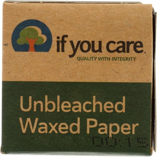 If You Care - All-Natural Unbleached Waxed Paper | Eco-Friendly 75 Sq Ft (Pack of 4)