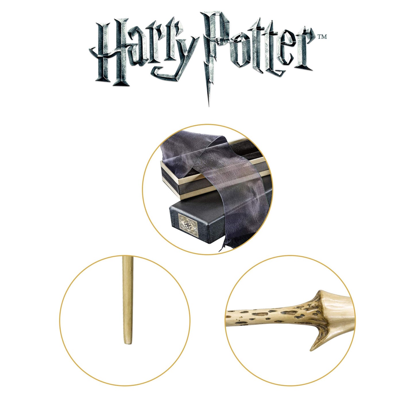 The Noble Collection Harry Potter Lord Voldemort's Wand in Ollivander's Box