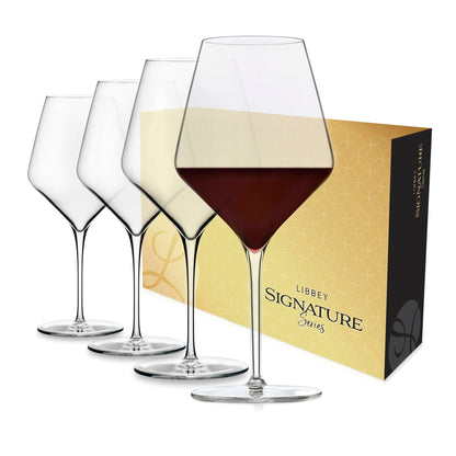 Libbey Signature Greenwich Red Wine Gift Set of 4, 24-ounce