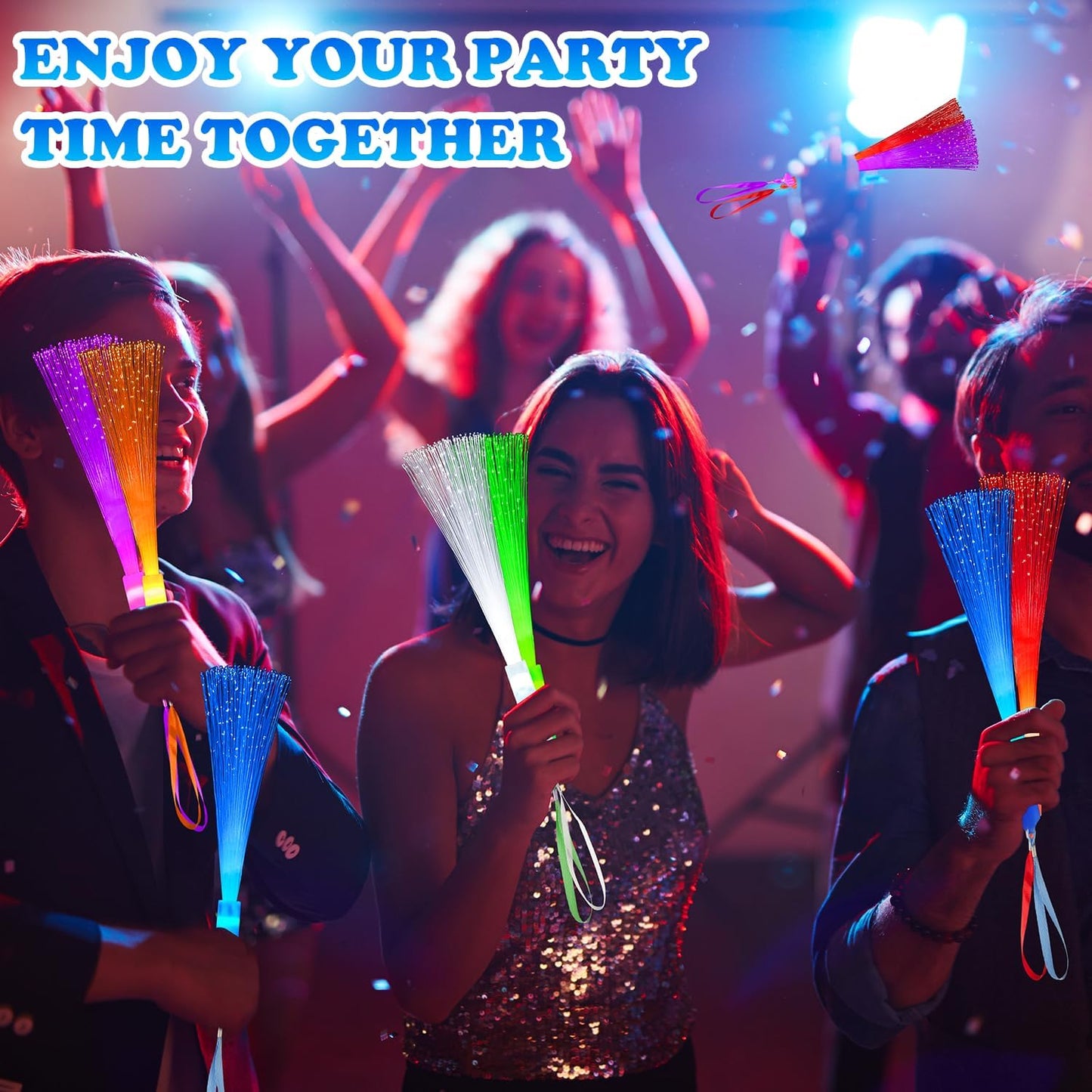 Skiennix Glow Sticks - 6 Pack Neon Party Favors & Light-Up Camping Essentials for Kids