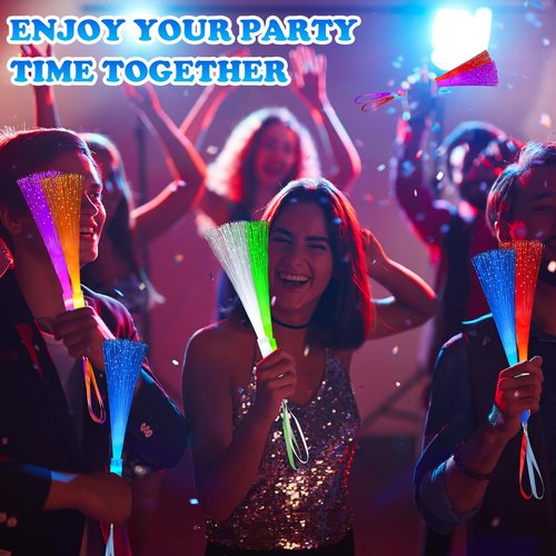 Glow Sticks Party Favors by [Brand Name] - 6 Pack Neon Light-Up Toys for Kids | Perfect for Camping, Birthdays & Weddings