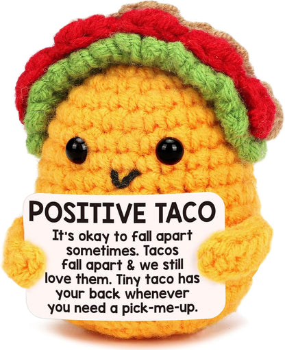 Mini Emotional Taco | Unique Birthday Gift for Women & Men | Perfect for Teachers, Moms, & Friends