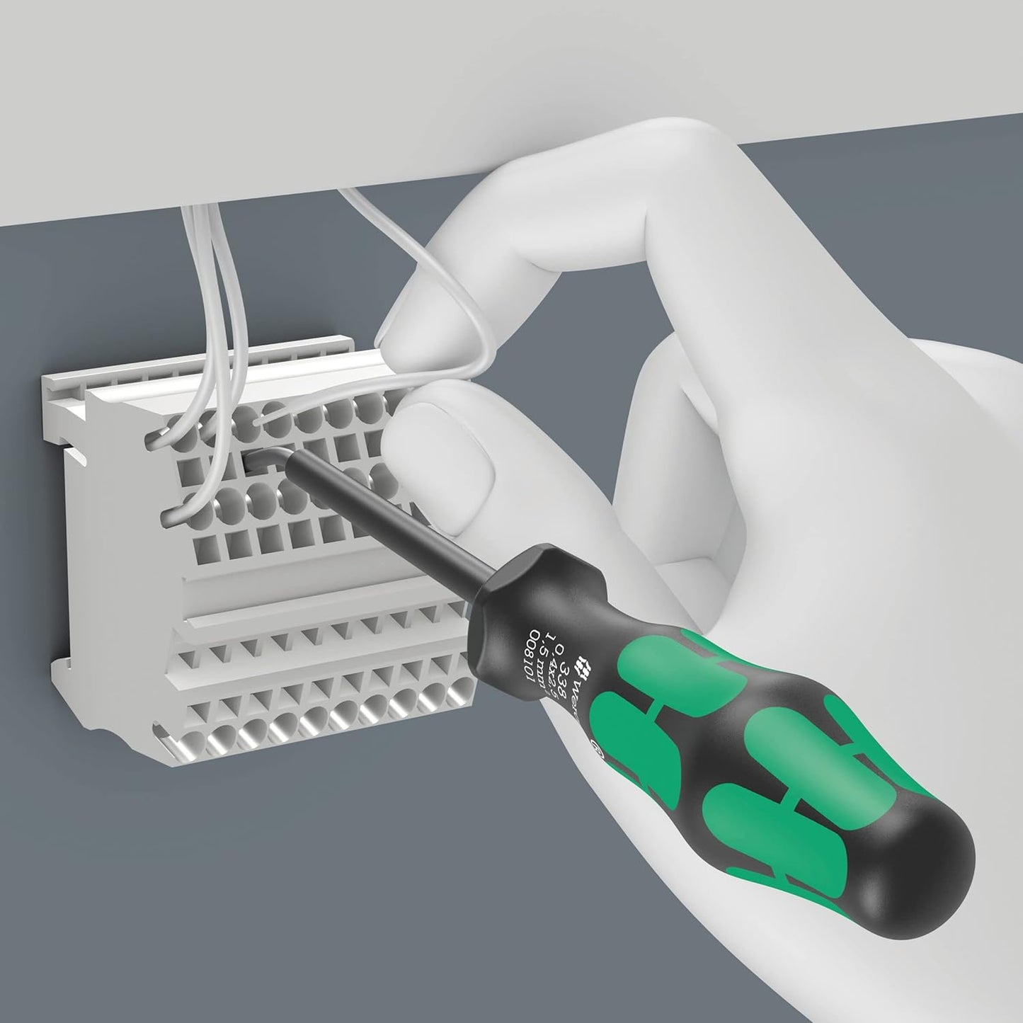 Wera Actuation Tool for Terminal Blocks - 338 Spring Cage Design, 0.4 x 2.5 x 81 mm