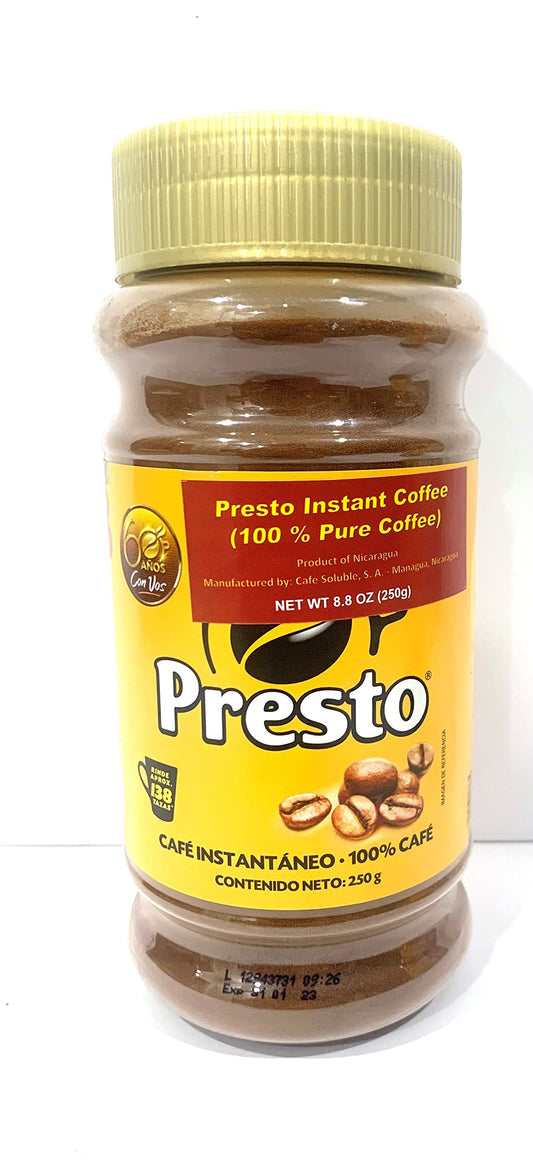 Presto Nicaraguan Instant Coffee - 250g by Cafe Presto