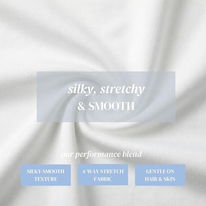 Beckham Hotel Collection Cooling Pillowcases - Silky Soft & Breathable | Standard/Queen Size Set of 2, White