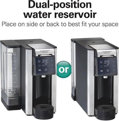 Hamilton Beach FlexBrew Coffee Maker - 5-in-1 Programmable Hot & Iced Brewer, 12 Cup Capacity, Black