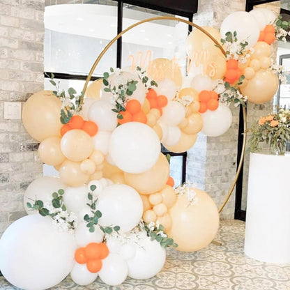 Voircoloria Blush Balloons - 66 Pack 12-Inch Nude Latex Balloons for Weddings, Graduations & Parties