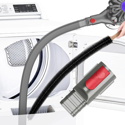 Sealegend Dryer Vent Cleaner Kit - 2 Pieces Compatible with Dyson V7, V8, V10, V11, V15 | Flexible Lint Brush Attachment