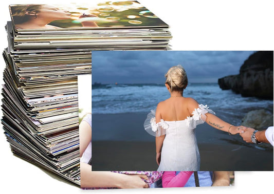 Skiennix Glossy Photo Prints - Standard Size 3.5 x 5 Inches | Pack of 5 High-Quality Prints