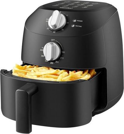 COMFEE' Compact 2.1 Quart Air Fryer - 12 Presets, Adjustable Timer & Temperature Control, Dishwasher-Safe Basket