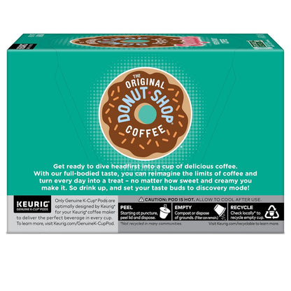 Original Donut Shop K-Cup Pods - Medium Roast Coffee, 60 Count (6 Packs of 10)