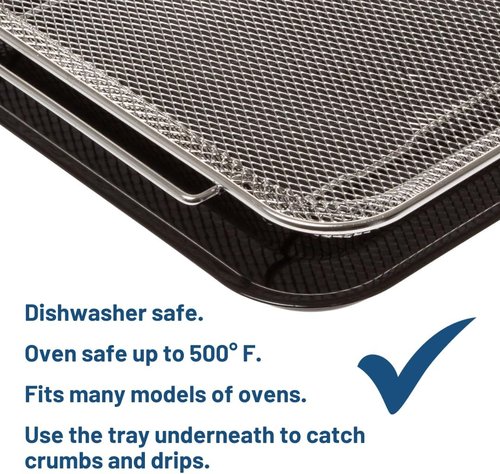 GE Appliances Air Fry Basket & Tray Set - Perfect for Crispy Cooking | PM48X120