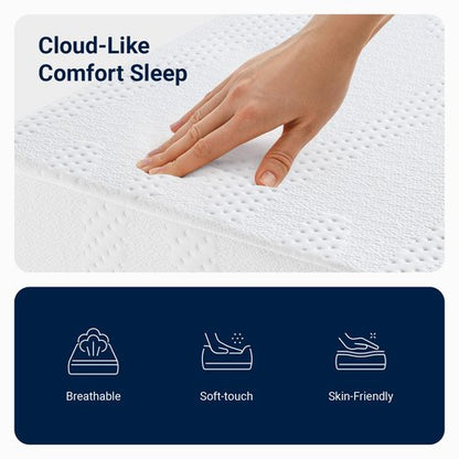 Avenco Queen Mattress, 12 Inch Queen Size Mattresses with Gel Memory Foam for Cool Night & Pressure Relief, Bed Mattress in a Box Medium Plush Feel Colchones with Motion Isolating