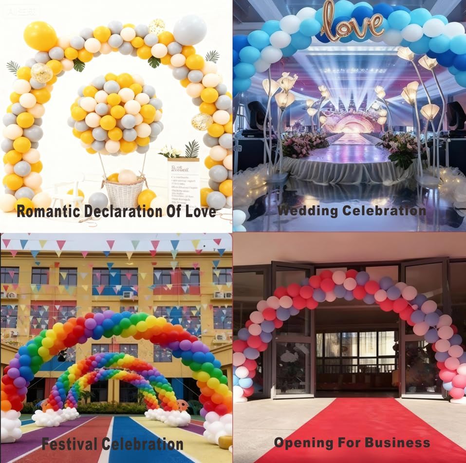 Skiennix 100-Piece I2 Inch Round Helium Balloons - Vibrant Rainbow Colors for Parties & Celebrations