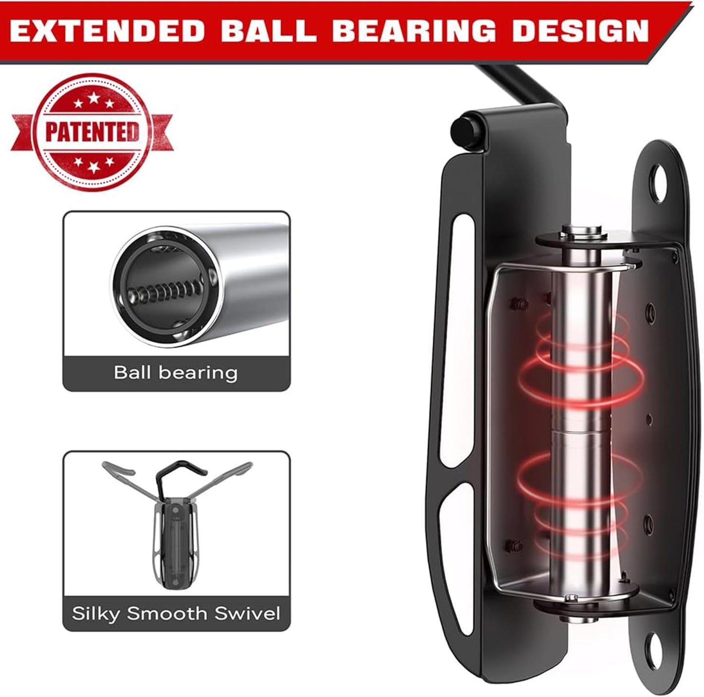 Ultrawall Swivel Bike Rack - 3 Lockable Positions & Double Bearing System | Vertical Wall-Mounted Storage (2 Pack)