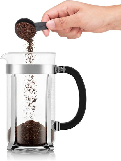 Bodum 34oz Chambord French Press Coffee Maker - High-Heat Borosilicate Glass & Polished Stainless Steel