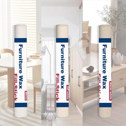 Kenbry Wood Filler Sticks - White Wax Fill Stick for Wood Repair | Fix Scratches, Cracks & Gouges