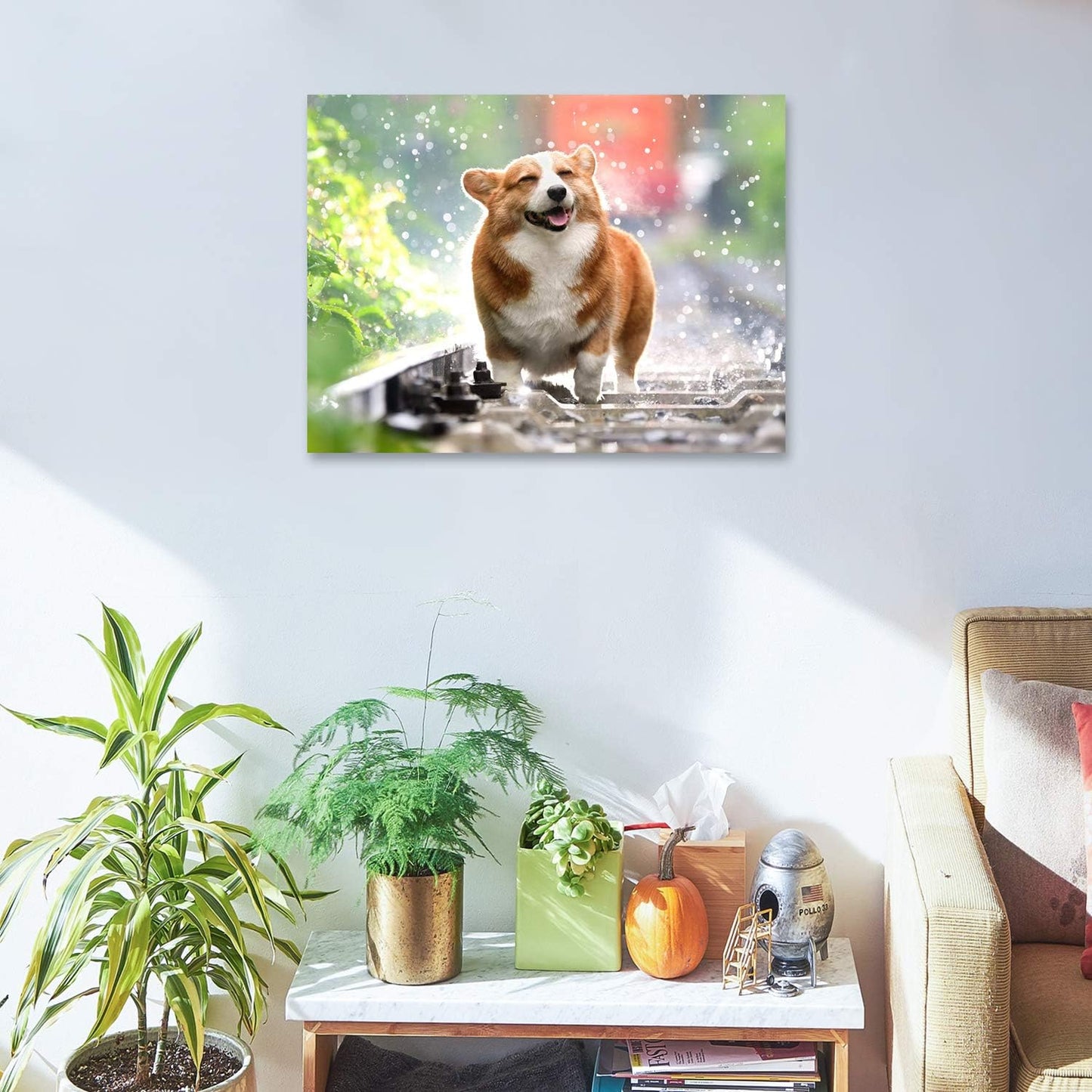 Skiennix Personalized Canvas Print - Custom Wall Art for Bedroom & Living Room | 8" W x 6" H