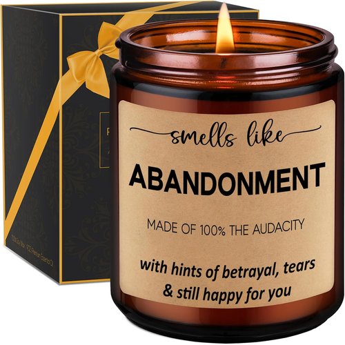 GSPY Scented Candles - Friends Moving Away, Coworker Leaving Ideas, Funny Retirement Gifts for Women, Men - Goodbye, Going Away, Farewell Gifts for Coworkers, Boss, Work Bestie, Woman, Best Friend