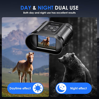 Skiennix Night Vision Goggles - Photo/Video Capture Binoculars with 32GB Card | Perfect Outdoor Gift for Men & Boys